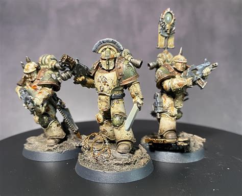 I Painted My First Squad Of 30k Death Guard Marines Using Printed Parts