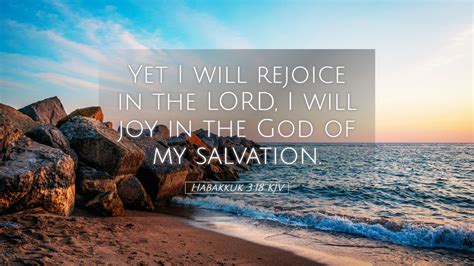 Habakkuk 3 18 KJV Desktop Wallpaper Yet I Will Rejoice In The LORD I