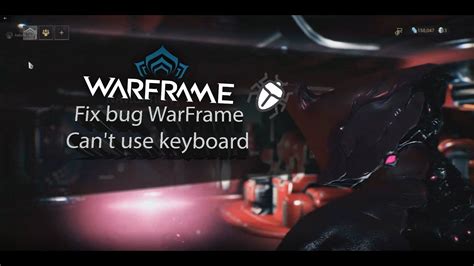 WarFrame حل مشكلة عدم اشتغال ازرار الكيبورد في وارفريم YouTube