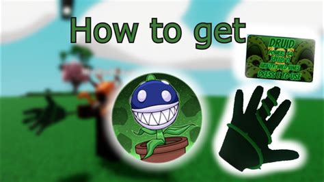 How To Get Gardens And Ghouls Badge Druid Glove In Slap Battles