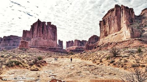 Park Avenue And Courthouse Towers Arches National Park LBPC