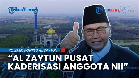 Eks NII Buka Bukaan Pola Perekrutan NII Al Zaytun Pusat Kaderisasi