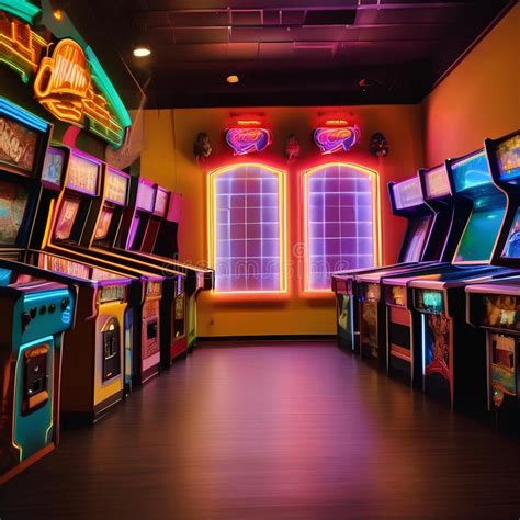 A Retro-themed Arcade with Classic Pinball Machines, Arcade Cabinets ...