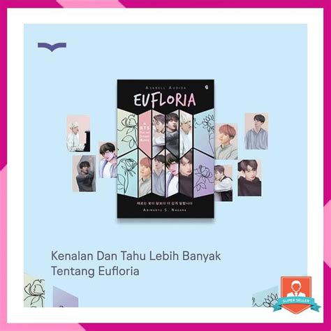 Jual Buku Eufloria A Bts Fan Art Story Book Bonus Poster Shopee