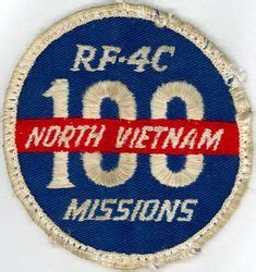 USAF Aircraft Patches Missions McDonnell Douglas RF 4C Phantom II 100