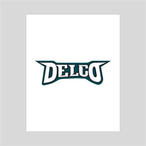 Delco Eagles Logo , an art print by RazZohar Weissman - INPRNT