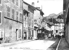 Route de Gex a la Faucille Pension de Pailly et le Mont Rond à Gex