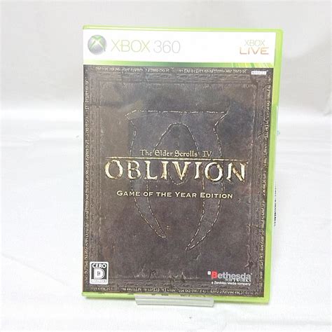 Xbox The Elder Scrolls Iv Oblivion Game Of The