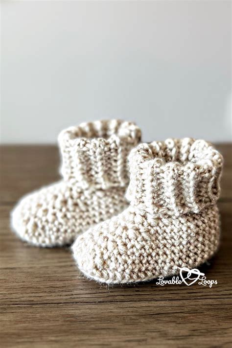 Adorable And Easy Crochet Baby Booties For Beginners Free