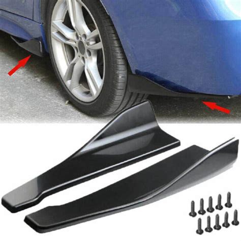 For Dodge Dart Front Bumper Lip Splitter Spoiler Side Skirt Strut