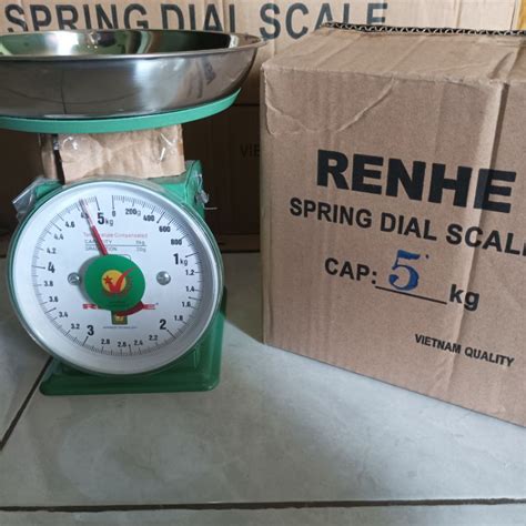 Jual Timbangan Duduk Jarum Renhe 5 Kg Shopee Indonesia