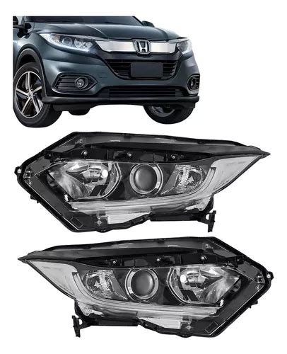 Par Farol Honda Hrv Hr v 2019 2020 2021 Elétrico C led Motor