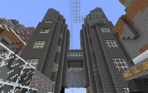 Twin Towers Minecraft Map