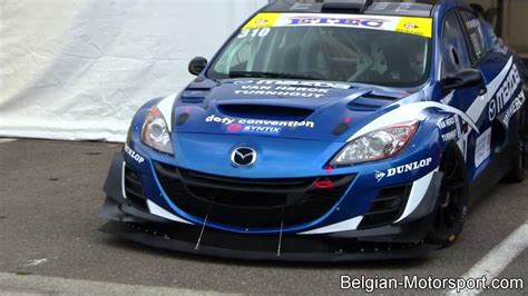 Mazda 3 Sedan 20b Racecar First Race Of 2013 Zolder Youtube