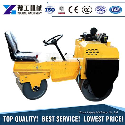 Hydraulic Vibratory Double Drum Mini Road Roller Ton China Road