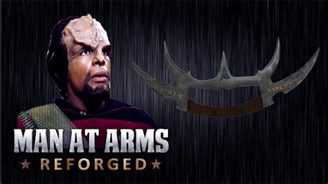 Watch Man at Arms Forge Star Trek's Sword of Kahless