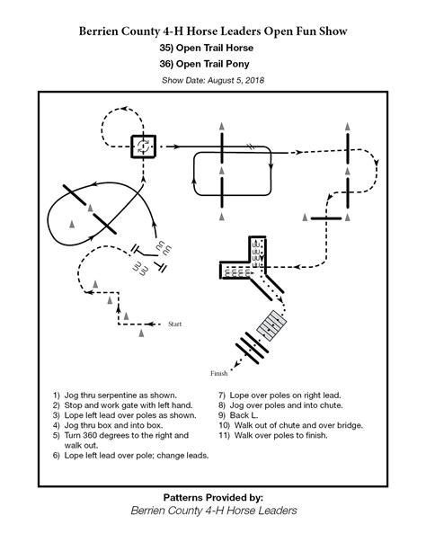 pin  kaitlynn rossman miller  patterns trail horsemanship