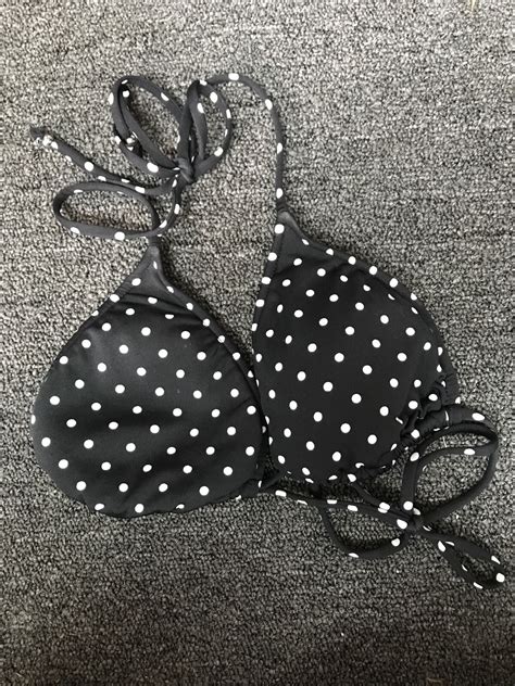 Polo Ralph Lauren Women S Polka Dot String Bikini Top Gem