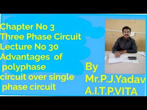 Advantages Of Polyphase Circuit Over Single Phase Circuit Youtube