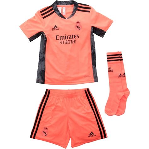 Adidas Kids Rmcf Real Madrid Goalkeeper Away Voetbalshirts Roze