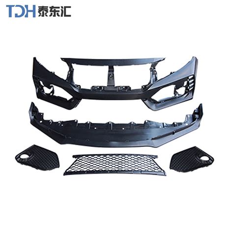 Honda Civic Accessories Car Bumper Body Kit for Honda Civic 10th 2016 ...