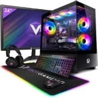 Vibox Iv 44 Pc Gamer 24 Écran Pack Intel I9 10900 Gtx 1660 Super