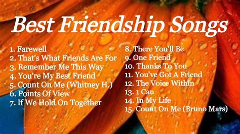 Top 100 Best Friend Songs (2022) - HubPages