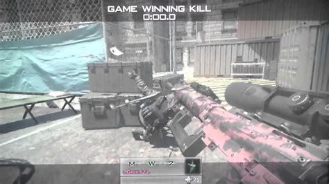 Mw2 Barrel Stuff Trickshot Online Youtube