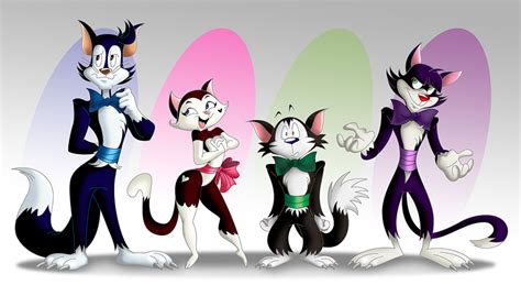 Tuxedo Cats by thweatted on DeviantArt