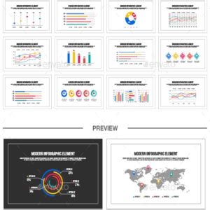 Modern Infographic Element Masterbundles