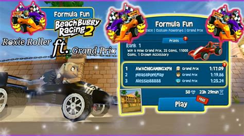 Formula Fun Race Grand Prix Tournament St Place With Roxie