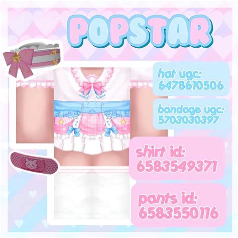 Four Soft Aesthetic/ Kawaii Roblox outfits with matching hats. | Roblox ...