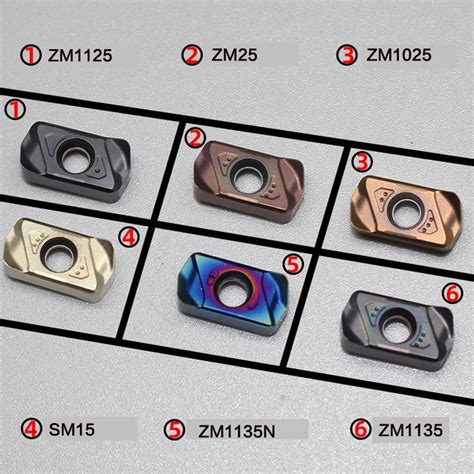 Pcs Lnmu Turning Insert Lnmu Zer Mj Zm Zm Carbide Double