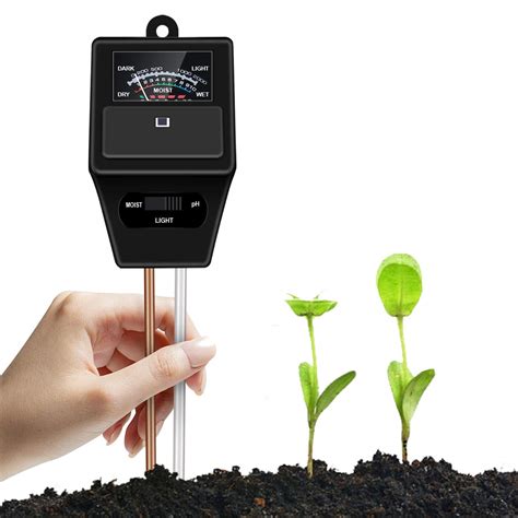 Buy Buluri Soil Moisture Meter In Soil Testing Kit With Ph Light