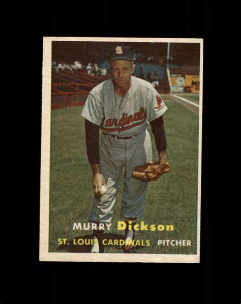 Topps Baseball Murry Dickson Starx Ex Mt Cs Ebay