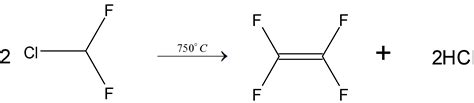 Polytetrafluoroethylene Monomer