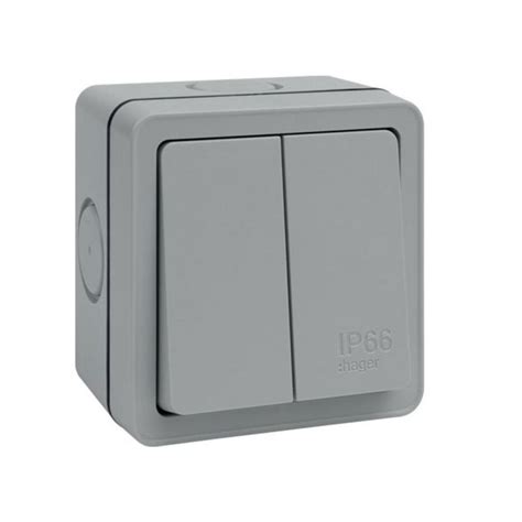 Hager Sollysta Ip66 10a 2 Gang 2 Way Switch Socket World