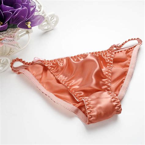 Women S Tanga Bikini Briefs Satin Panties Boxer Classic Joe Boxer Vpl M