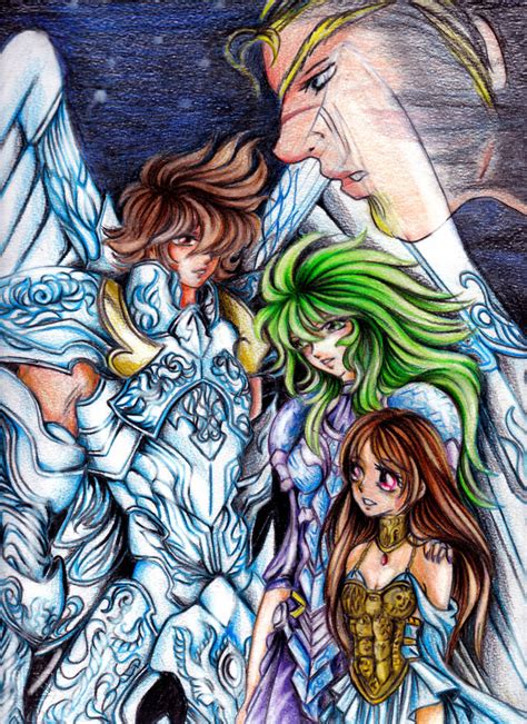 Saint Seiya Ega Athena Destiny By Yanan E Gemma On Deviantart