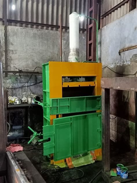 Three Phase Mild Steel Hydraulic Pet Bottle Baling Press Machine