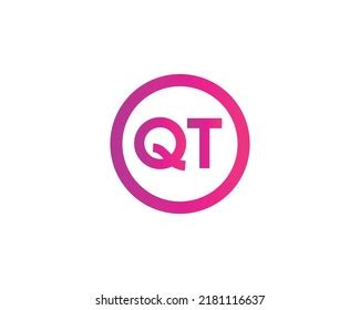 Qt Logo Design Vector Template Stock Vector (Royalty Free) 2181116637 ...