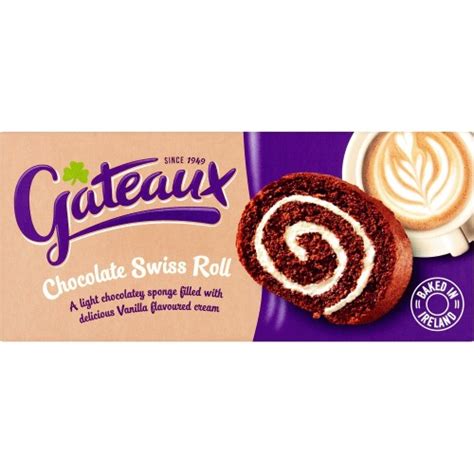 Gateaux Chocolate Swiss Roll Compare Prices Where To Buy Trolley