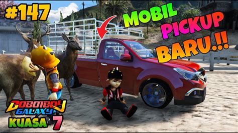 Gta Mod Boboiboy Kuasa Halilintar Beli Mobil Pickup Youtube