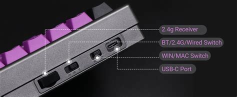 EPOMAKER EK Gasket NKRO Mechanical Keyboard With Knob Hot Swappable Triple Mode Wireless