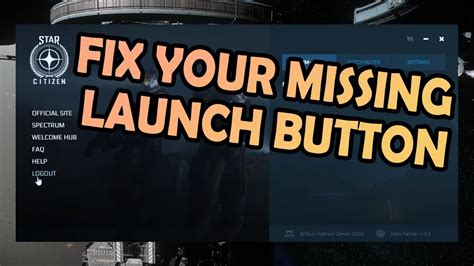 Star Citizen Launcher No Play Button Try These Fixes Youtube