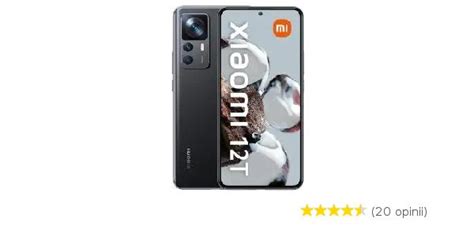 Smartfon Xiaomi 12T 8/128GB 6,67" 120Hz 108Mpix Czarny - Opinie, Cena ...