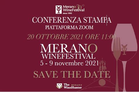 Merano Wine Festival Dal 5 Al 9 Novembre La 30 Edizione Della