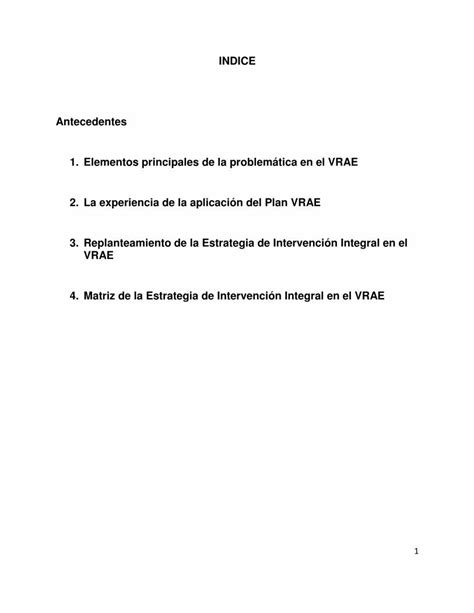 Pdf Indice Antecedentes 1 Elementos Principales De La €¦ · Matriz