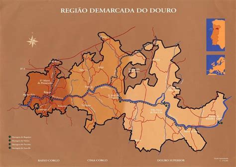 Rdd Map Of The Douro Demarcated Region