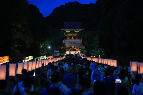 ぼんぼり祭 鎌倉 鶴岡八幡宮 クマデジタル